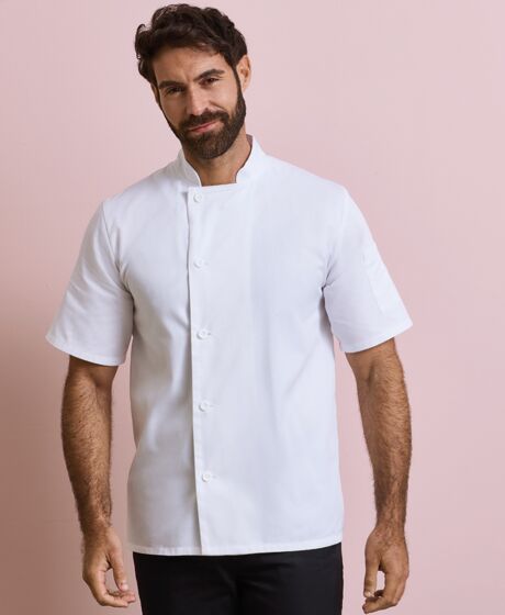 Premier Essential Short Sleeve Chef's Jacket Thumbnail