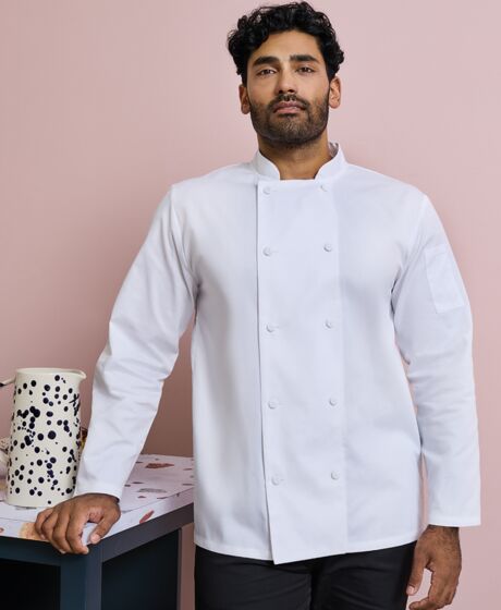 Premier Coolchecker® Long Sleeve Chef's Jacket Thumbnail