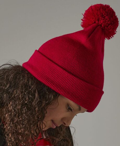 Beechfield Kids Original Pom Pom Beanie Thumbnail
