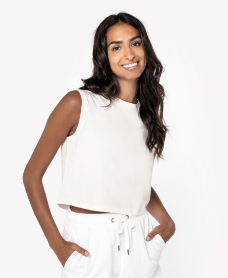 Native Spirit Ladies Cropped Tank Top Thumbnail