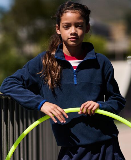 Regatta Kids Half Zip Micro Fleece Thumbnail