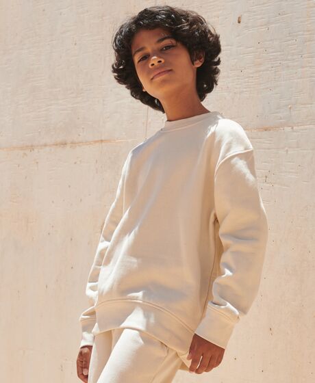 SF Clothing Kids Sustainable Fashion Curved Hem Sweatshirt Thumbnail
