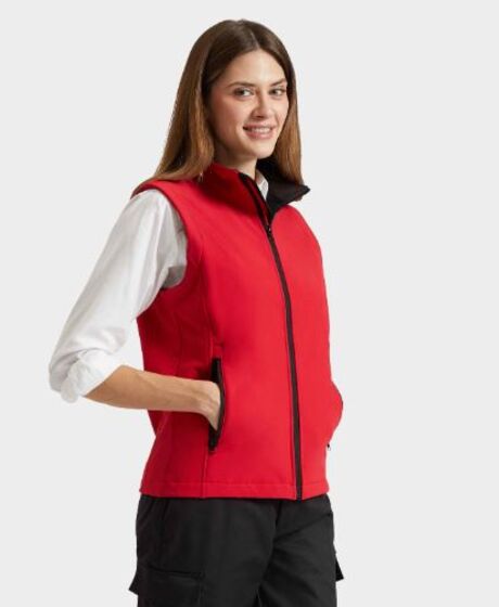 Ladies Printable Softshell Gilet Thumbnail