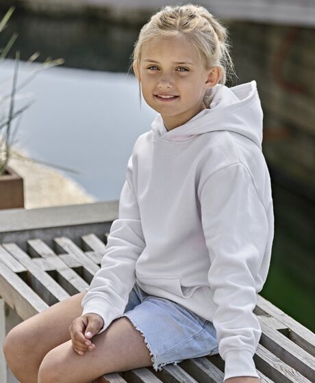 Tee Jays Kids Unlabeled Hooded Sweatshirt Thumbnail