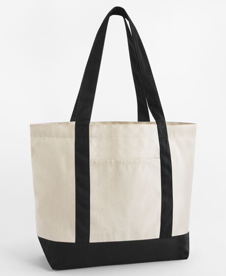 Westford Mill EarthAware® Organic Varsity Shopper Thumbnail