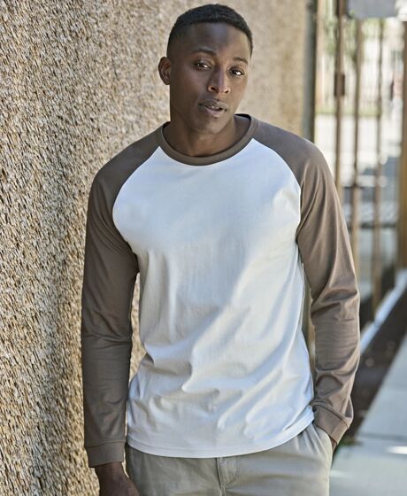 Tee Jays Unlabeled Baseball T-Shirt Thumbnail