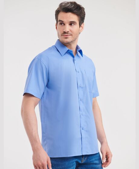 Russell Athletic Collection Short Sleeve Easy Care Poplin Shirt Thumbnail