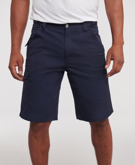 Russell Athletic Workwear Poly/Cotton Shorts Thumbnail