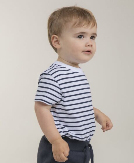 Short sleeve striped t-shirt Thumbnail