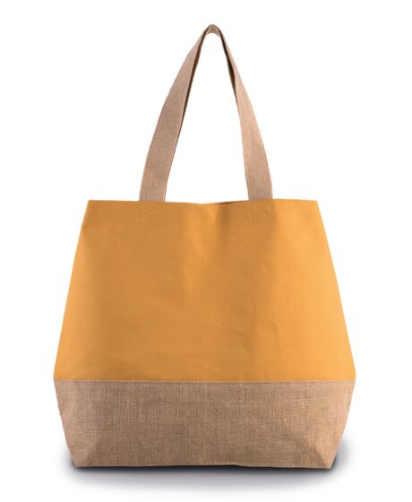 Kimood Canvas & Jute Shopper Thumbnail