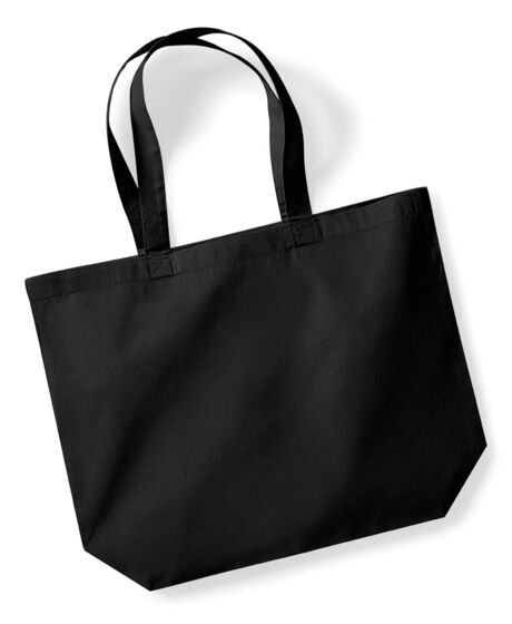 Organic premium cotton maxi tote Thumbnail