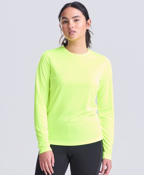 AWDis Ladies Cool Long Sleeve T-Shirt Thumbnail