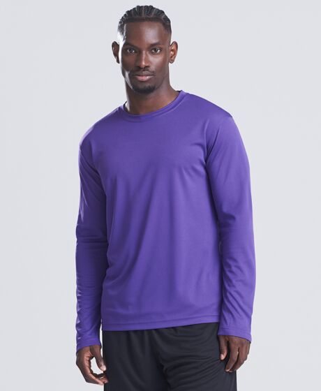 AWDis Cool Long Sleeve Wicking T-Shirt Thumbnail